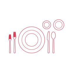 Objects Table Settings Casual Table Setting Sketch Drawing Svg, Free Vectors File